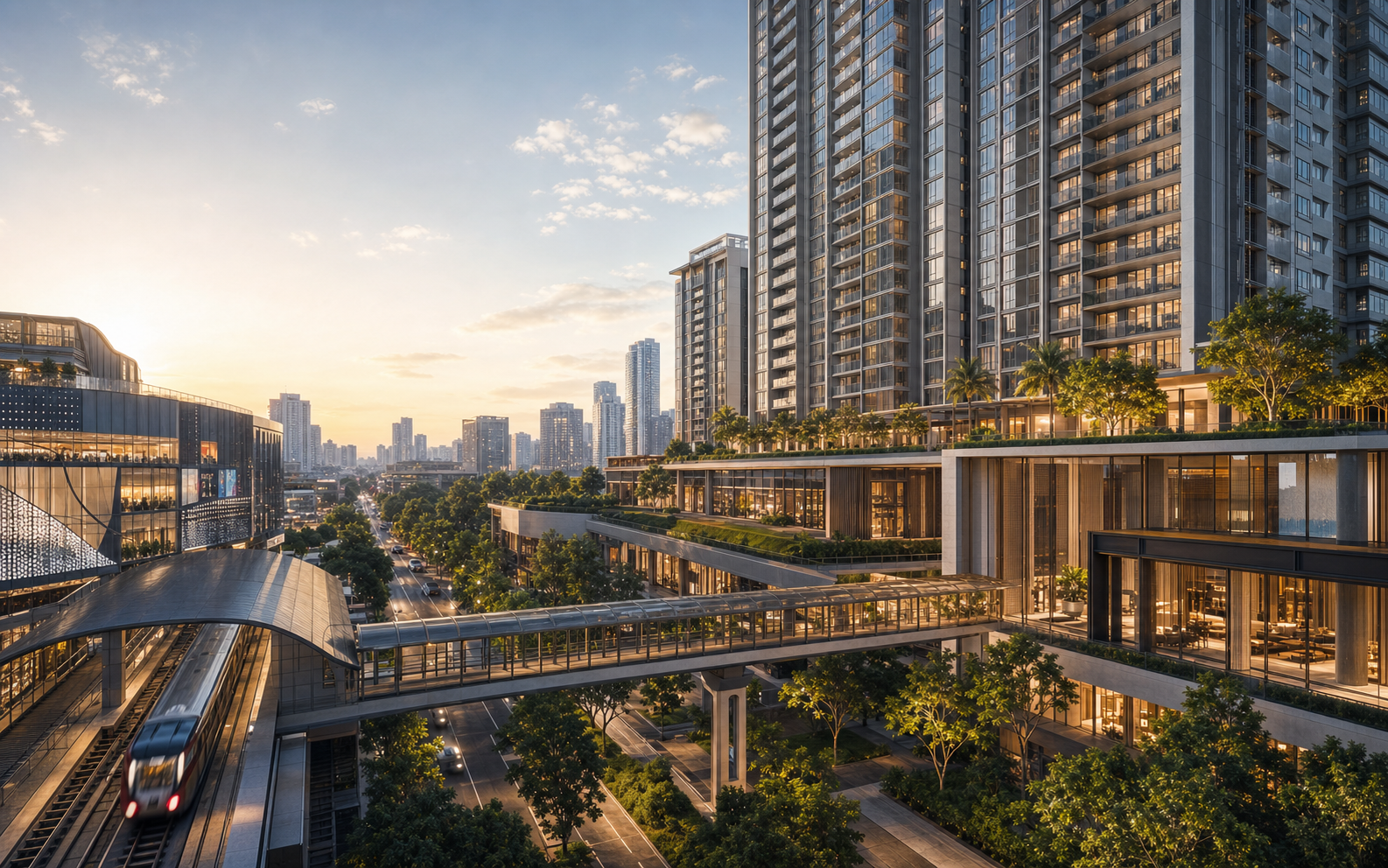 Sunway Velocity inspired residence connected to MRT and shopping mall