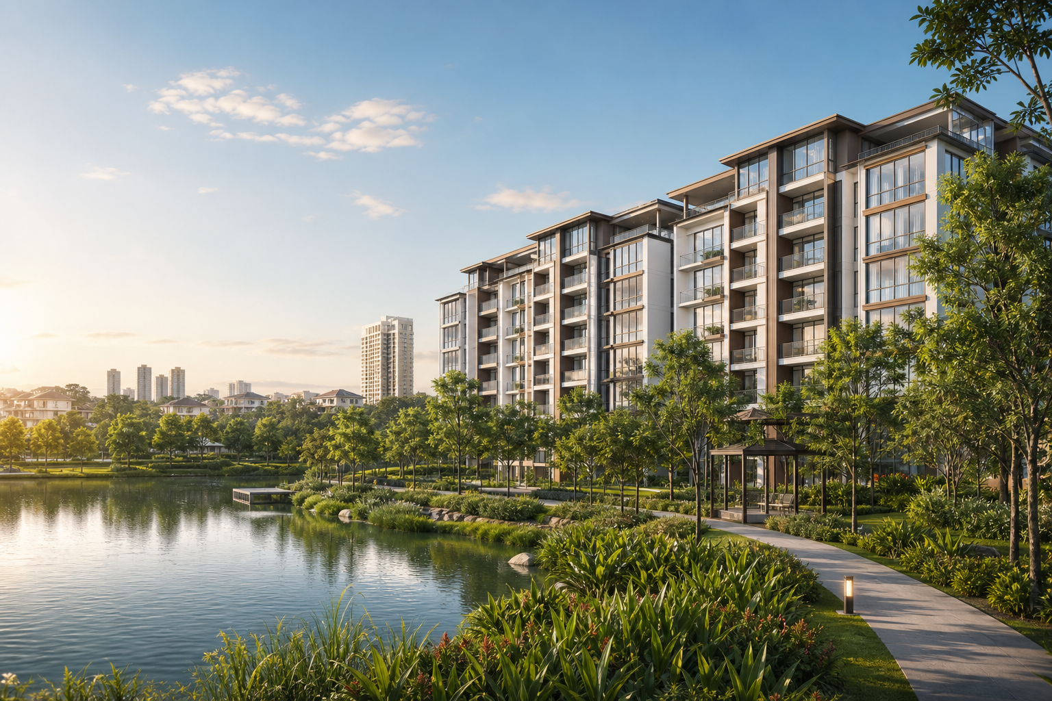 Selangor residential project with local greenery